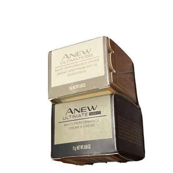 Avon Anew Ultimate Day & Night Cream .5oz each Trial/Travel Size $30 Value - Picture 2 of 5